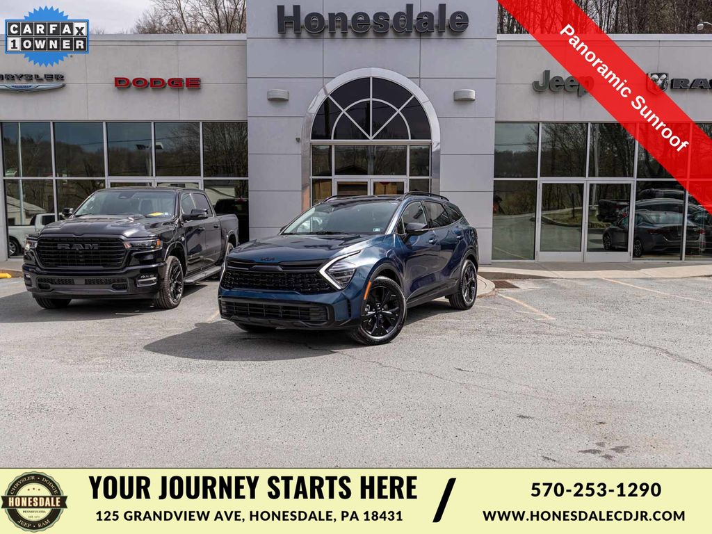 Vesta Blue 2025 Kia Sportage Hybrid Plug-In SUV / Crossover All-Wheel Drive 6-Speed Automatic