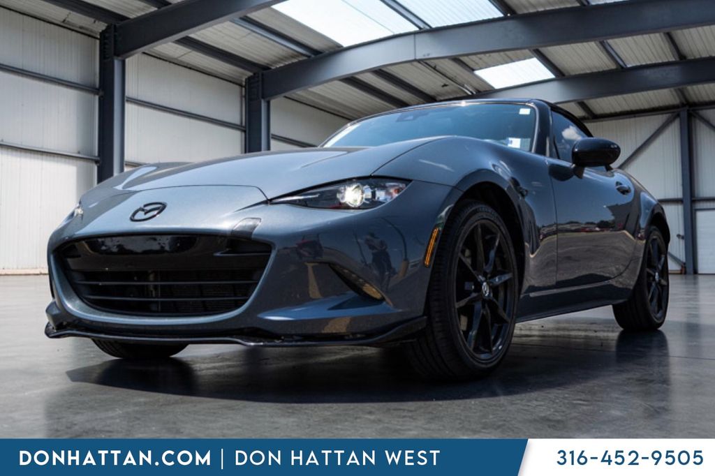 Polymetal Gray 2021 Mazda MX-5 Miata Convertible Rear-Wheel Drive 6-Speed Manual