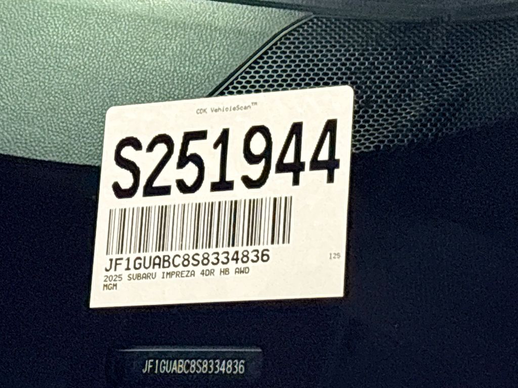 2025 Subaru Impreza Base