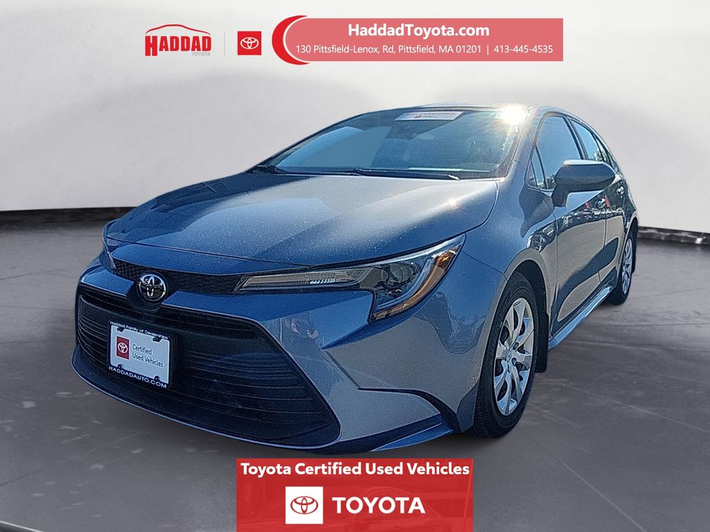 Celestite 2023 Toyota Corolla LE FWD Sedan Front-Wheel Drive Continuously Variable Transmission