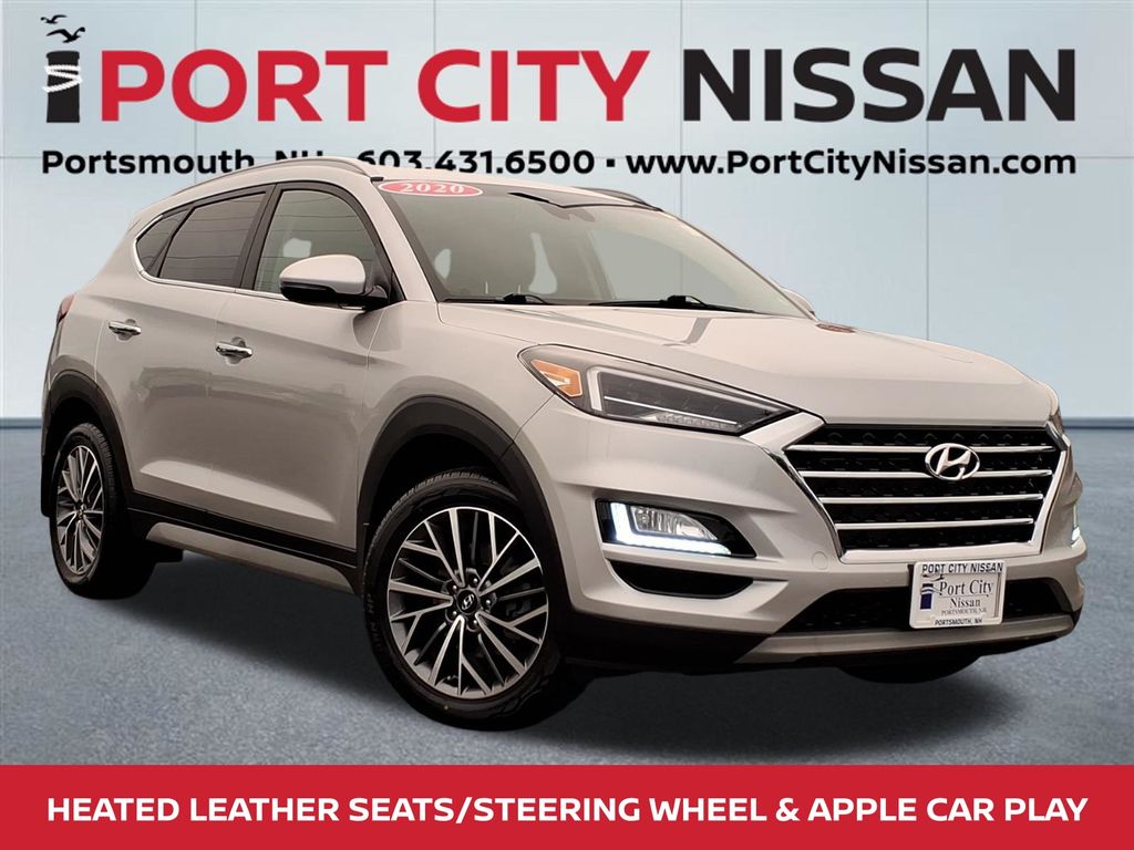 Stellar Silver 2020 Hyundai Tucson SUV / Crossover All-Wheel Drive 6-Speed Automatic