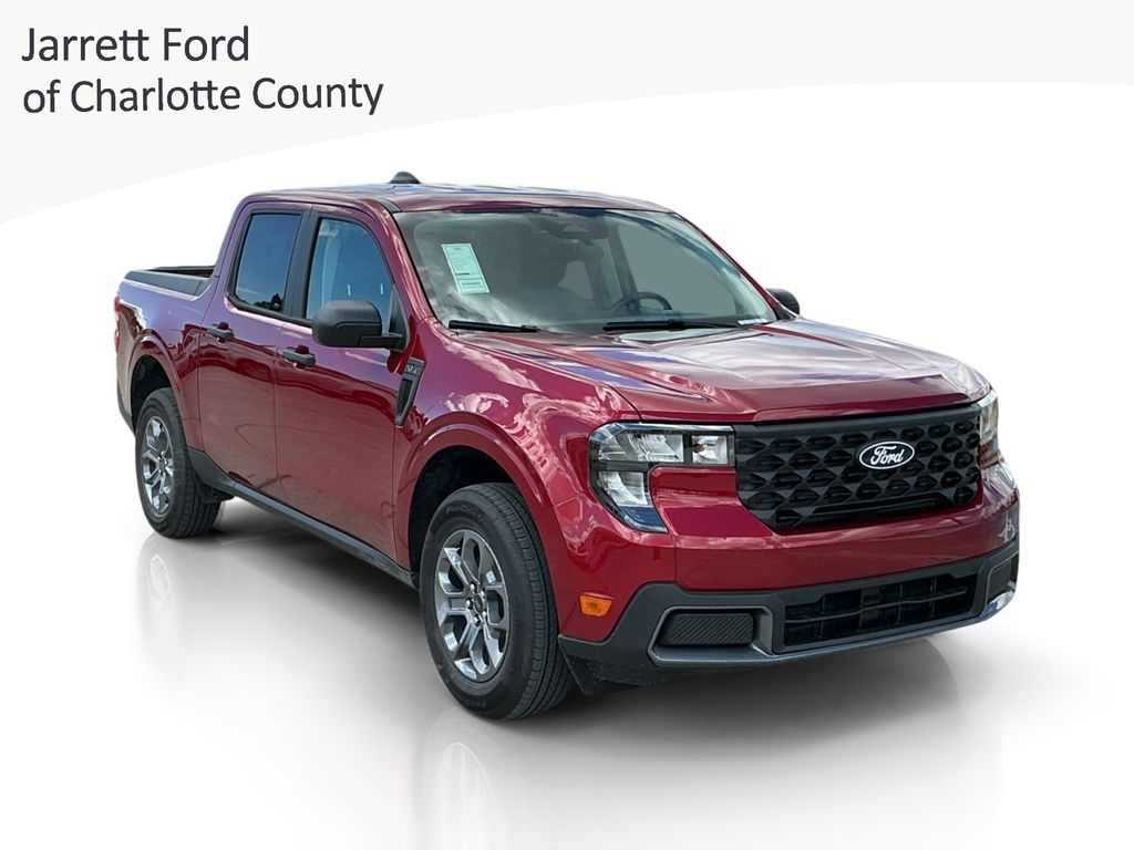 Ruby Red Metallic Tinted Clearcoat 2026 Ford Maverick Pickup Truck Front-Wheel Drive Continuously Variable Transmission