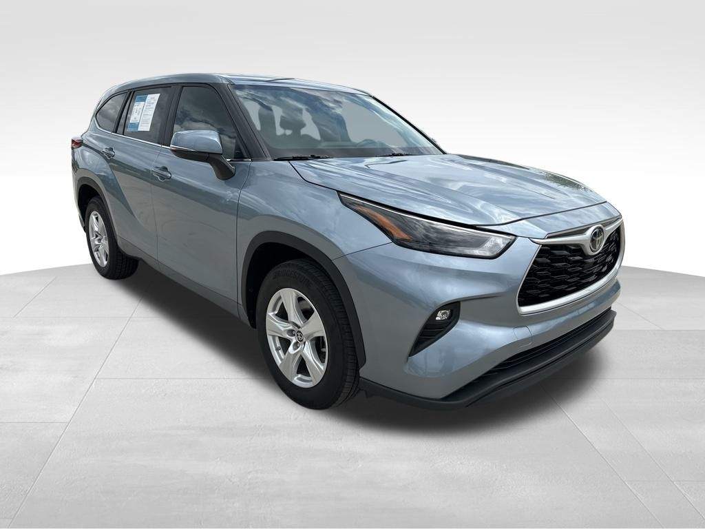2023 Celestial Silver Metallic Toyota Highlander LE FWD SUV