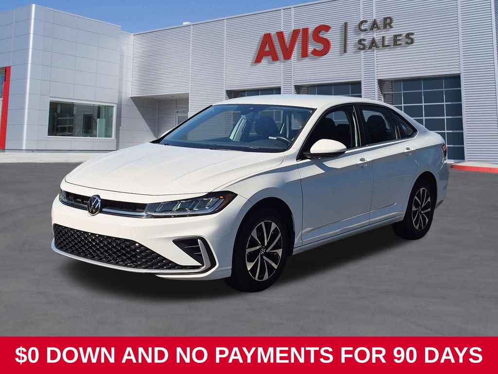 White 2025 Volkswagen Jetta Sedan Front-Wheel Drive 8-Speed Automatic