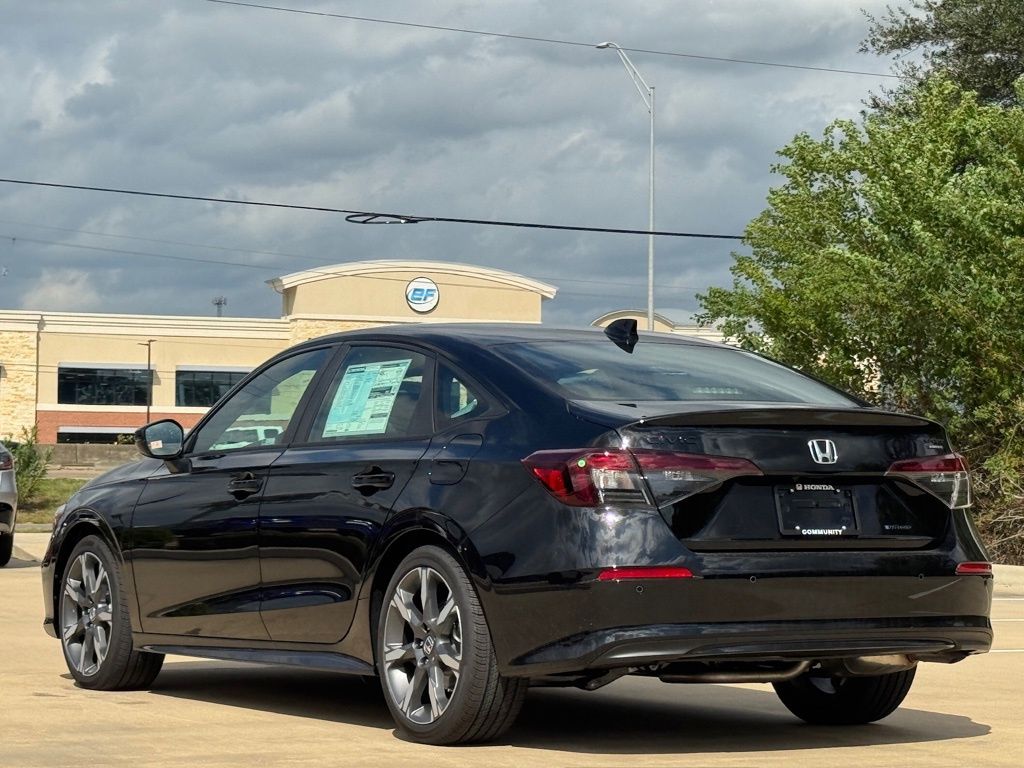 2026 Honda Civic Hybrid Sport Touring Black at Community Honda