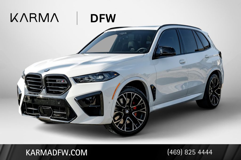 Alpine White 2024 BMW X5 M SUV / Crossover All-Wheel Drive 8-Speed Automatic
