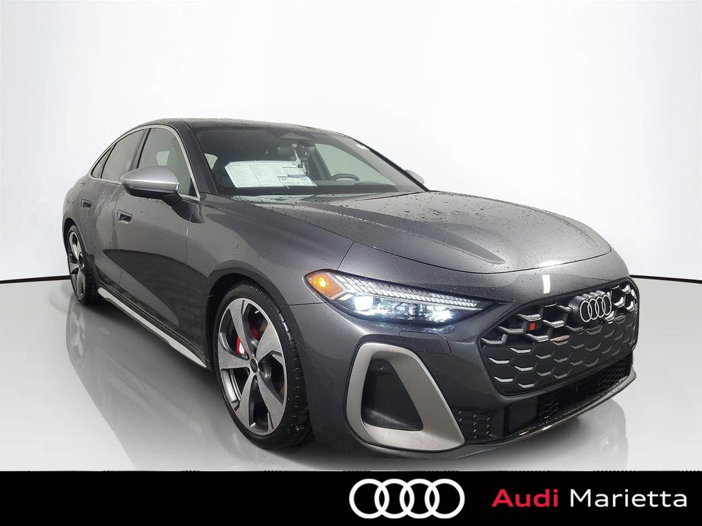 Daytona Gray Pearl Effect 2026 Audi S5 quattro Premium Plus TFSI Sedan All-Wheel Drive 7-Speed Automatic
