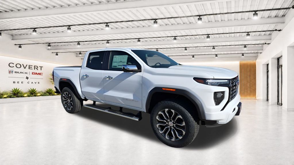 Summit White 2026 GMC Canyon Pickup Truck Four-Wheel Drive 8-Speed Automatic