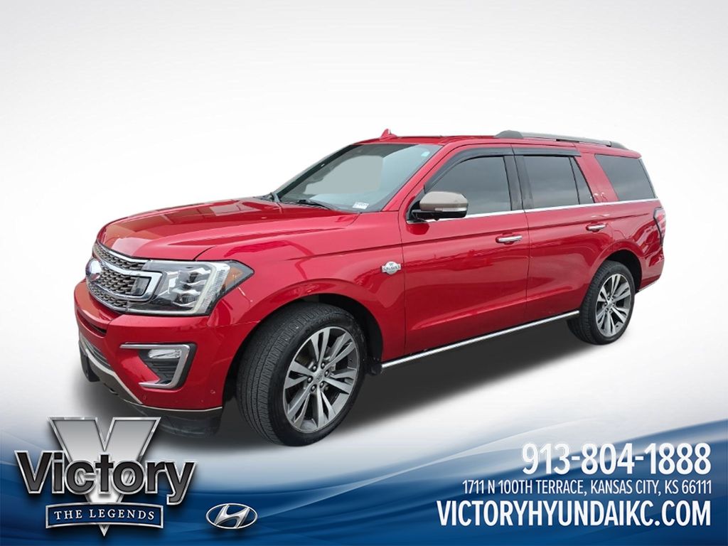Red Metallic 2020 Ford Expedition SUV / Crossover Four-Wheel Drive Automatic