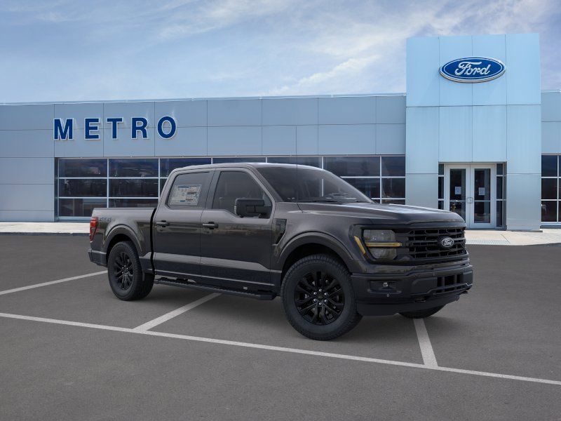 Agate Black Metallic 2026 Ford F-150 Pickup Truck Four-Wheel Drive Automatic