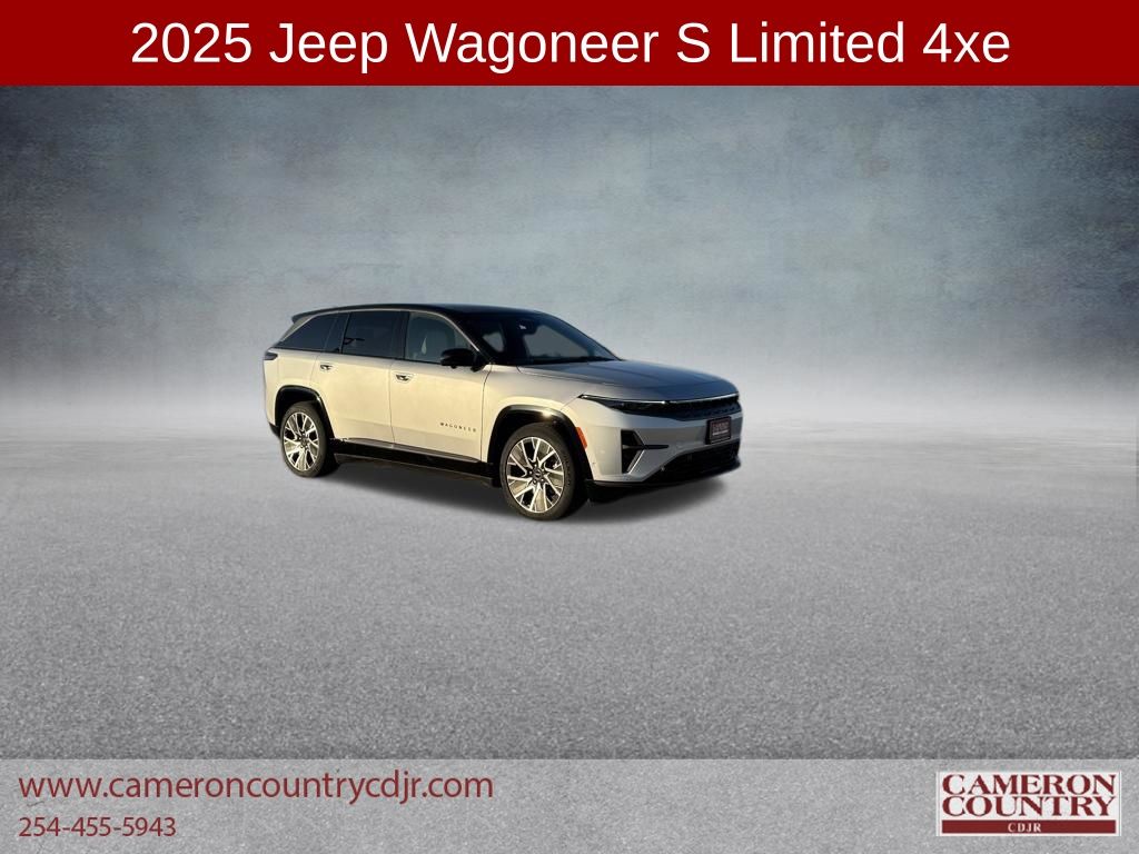 Silver Zynith Clearcoat 2025 Jeep Wagoneer S Limited 4WD SUV / Crossover Four-Wheel Drive 1-Speed Automatic