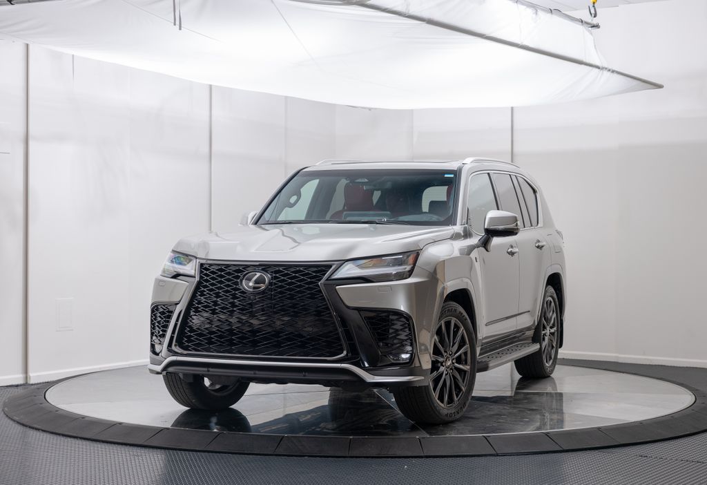 Silver 2025 Lexus LX SUV / Crossover All-Wheel Drive Automatic