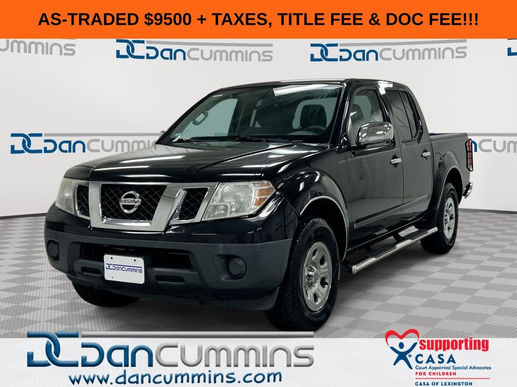 Super Black 2015 Nissan Frontier Pickup Truck 4X2 5-Speed Automatic Overdrive