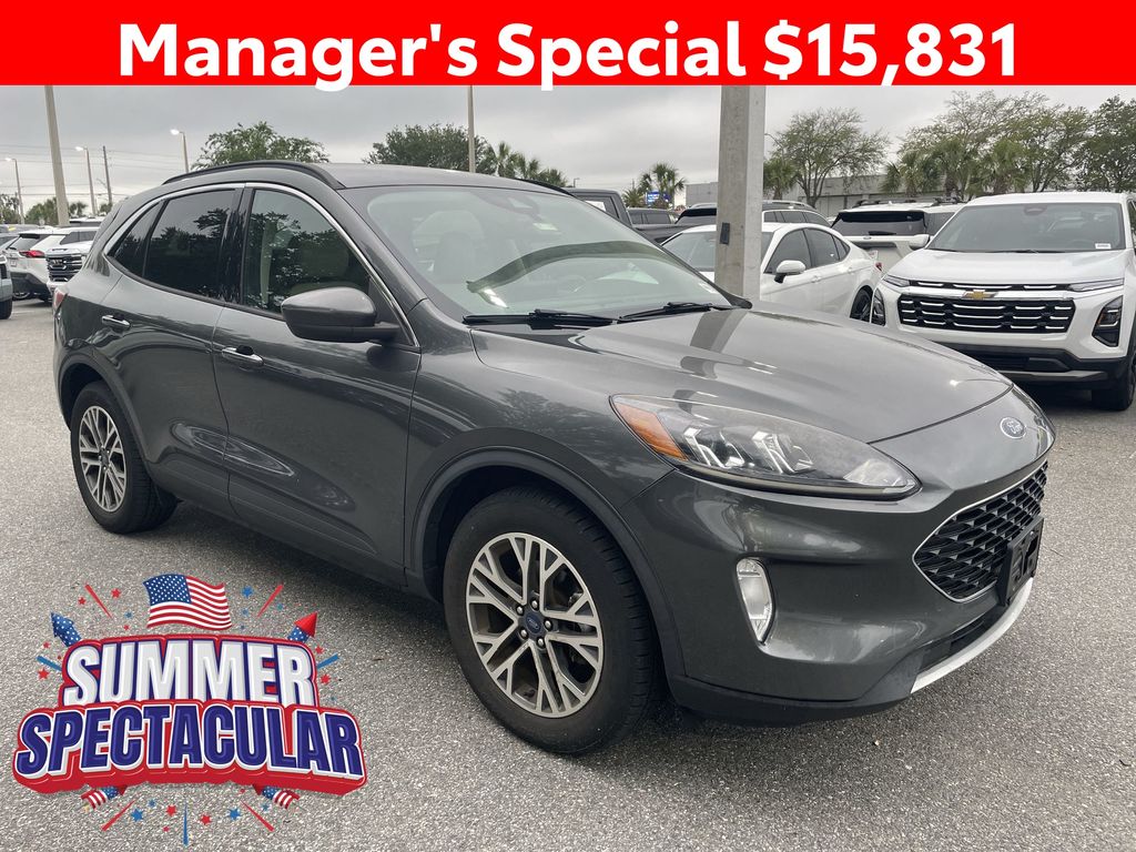 Gray (Magnetic Metallic) 2020 Ford Escape SUV / Crossover All-Wheel Drive 8-Speed Automatic