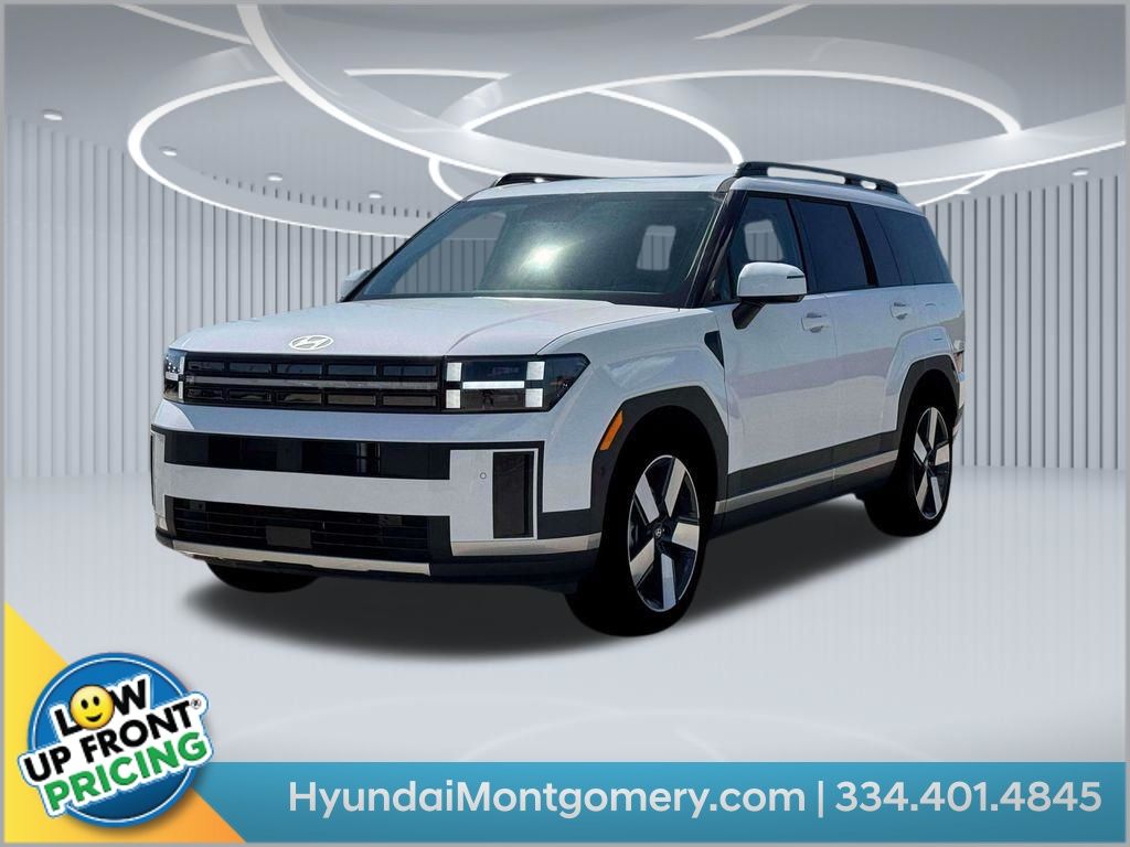 Serenity White 2026 Hyundai Santa Fe SUV / Crossover All-Wheel Drive 8-Speed Automatic