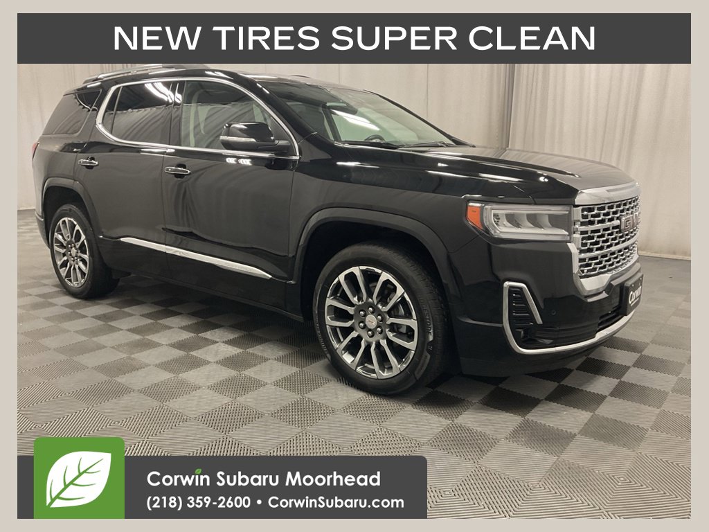 Black (Ebony Twilight Metallic) 2020 GMC Acadia SUV / Crossover Four-Wheel Drive 9-Speed Automatic