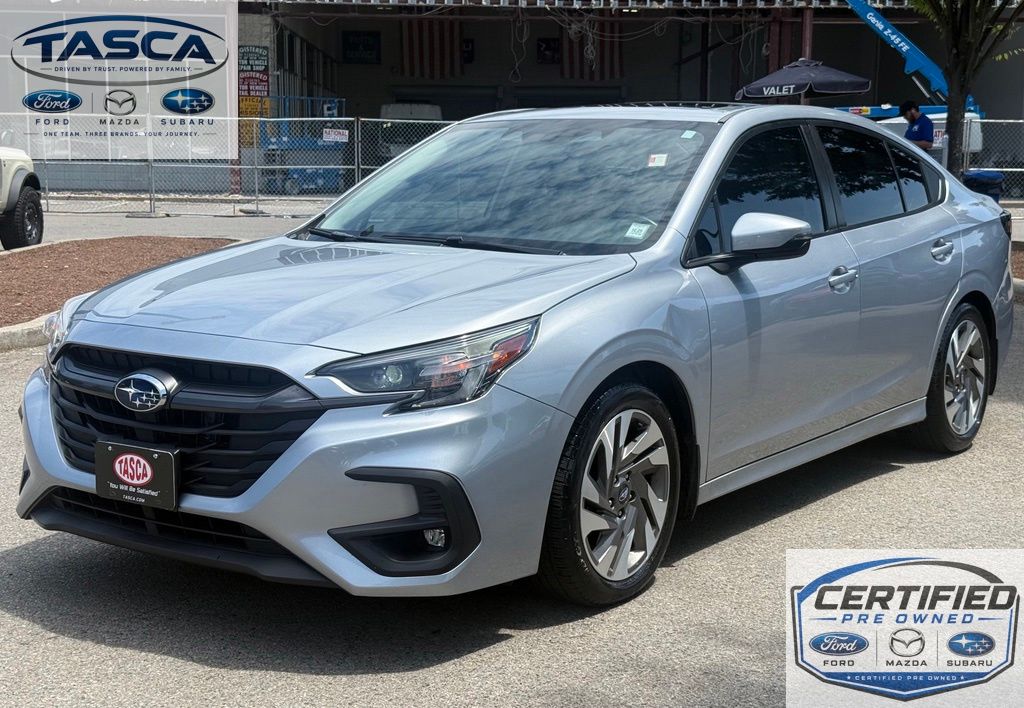 Ice Silver Metallic 2024 Subaru Legacy Sedan All-Wheel Drive Continuously Variable Transmission