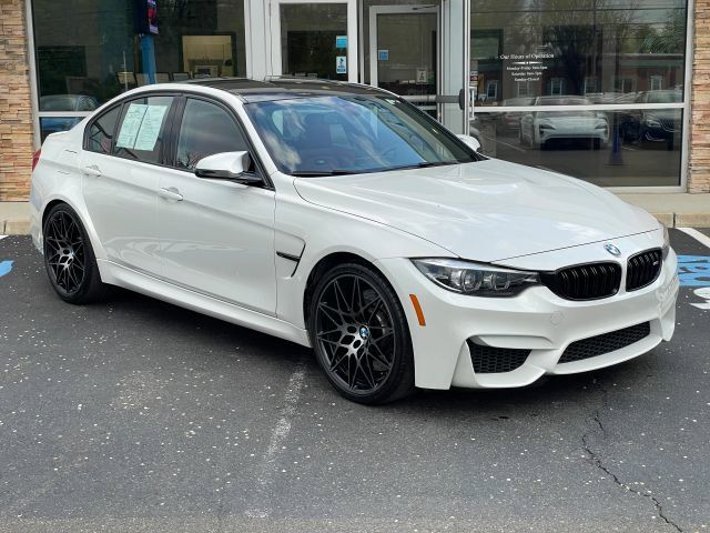 Mineral White Metallic 2018 BMW M3 Sedan RWD Sedan Rear-Wheel Drive 6-Speed Manual