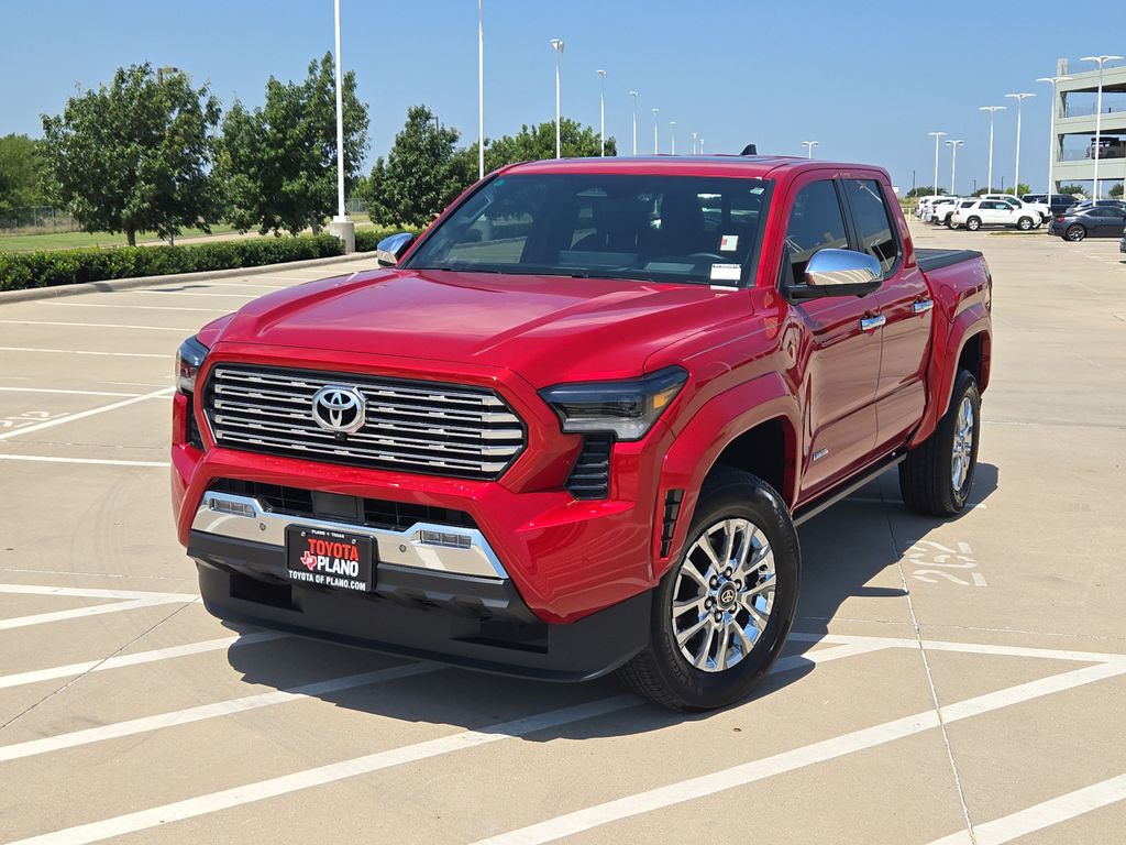 Red 2024 Toyota Tacoma Pickup Truck Four-Wheel Drive 8-Speed Automatic
