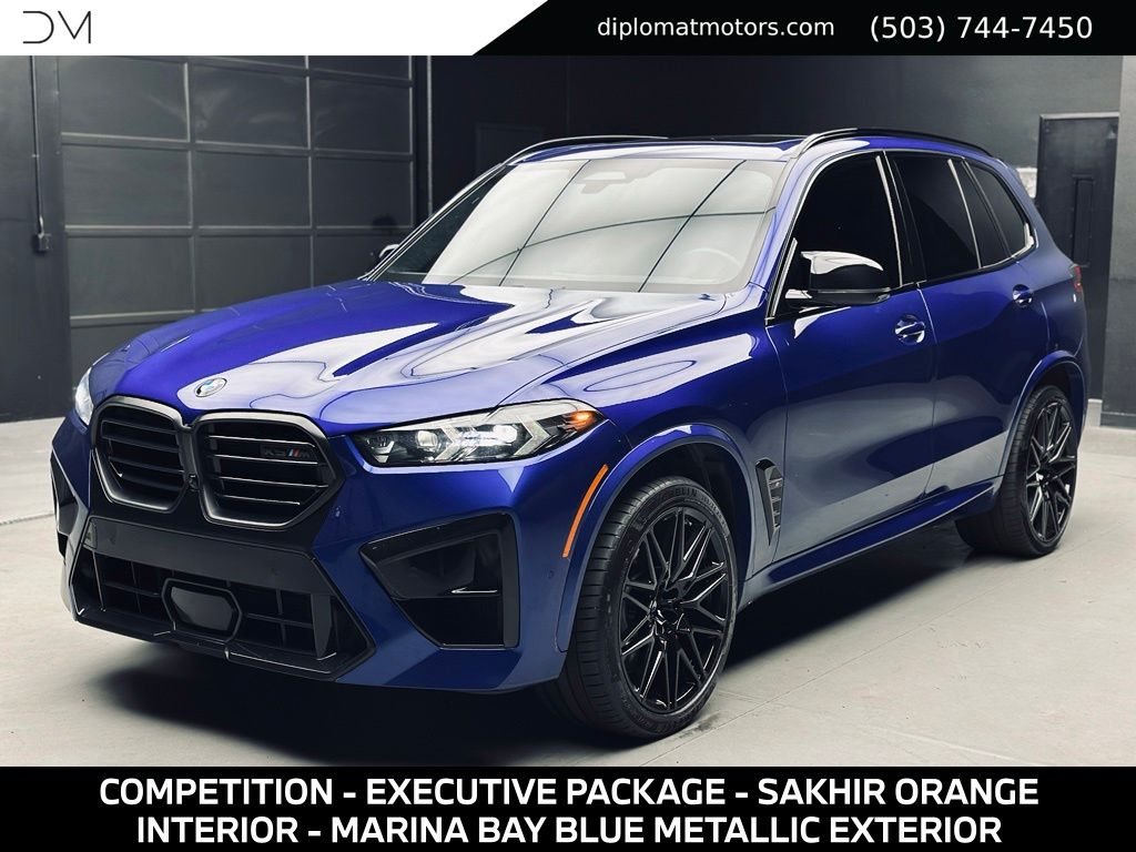 Marina Bay Blue Metallic 2026 BMW X5 M SUV / Crossover All-Wheel Drive 8-Speed Automatic