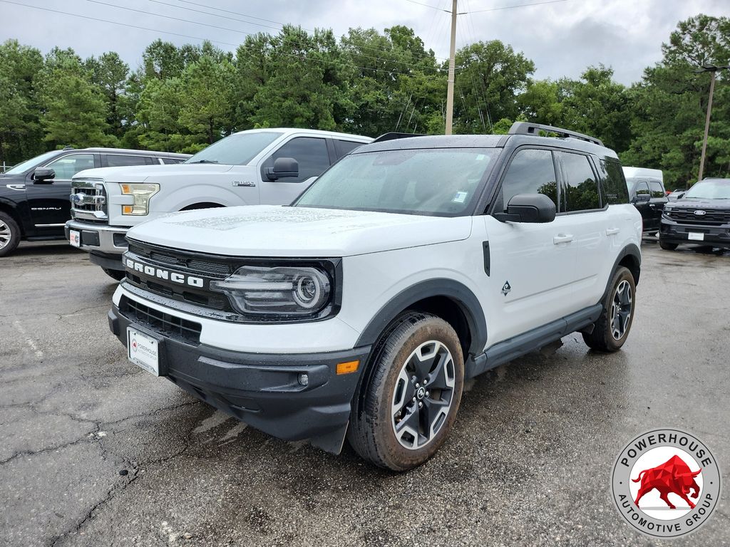 Oxford White 2024 Ford Bronco Sport SUV / Crossover All-Wheel Drive 8-Speed Automatic