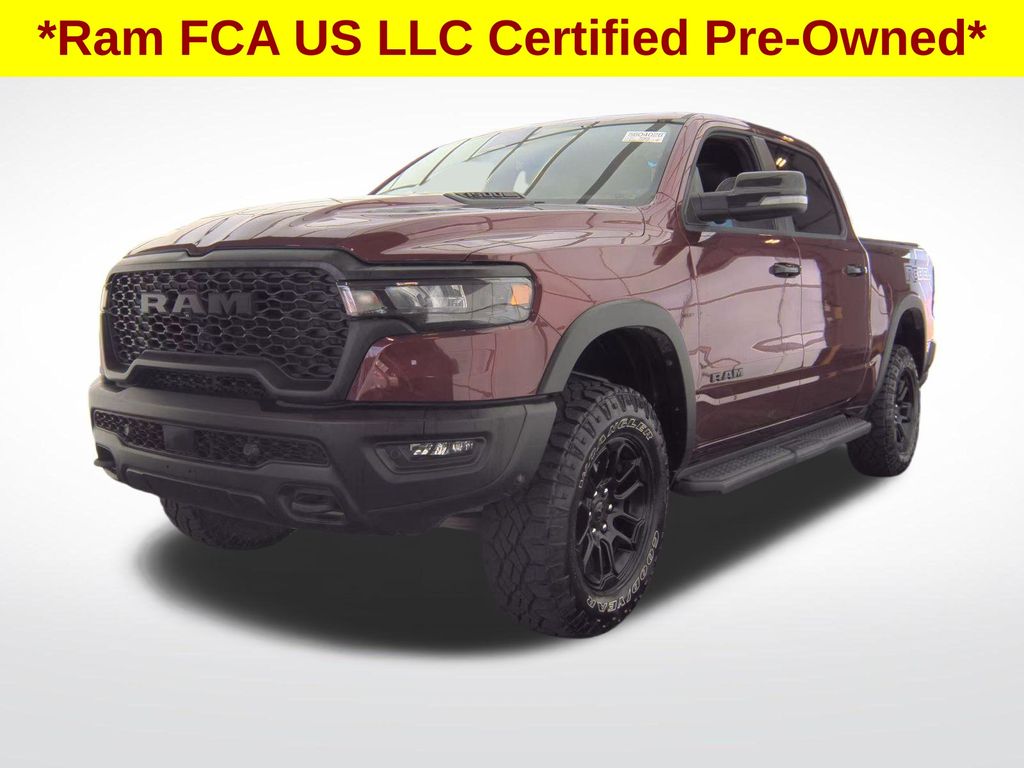2025 Delmonico Red Pearlcoat Ram 1500 Rebel 4X4 Truck