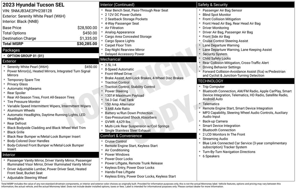 Used 2023 Hyundai Tucson SUV