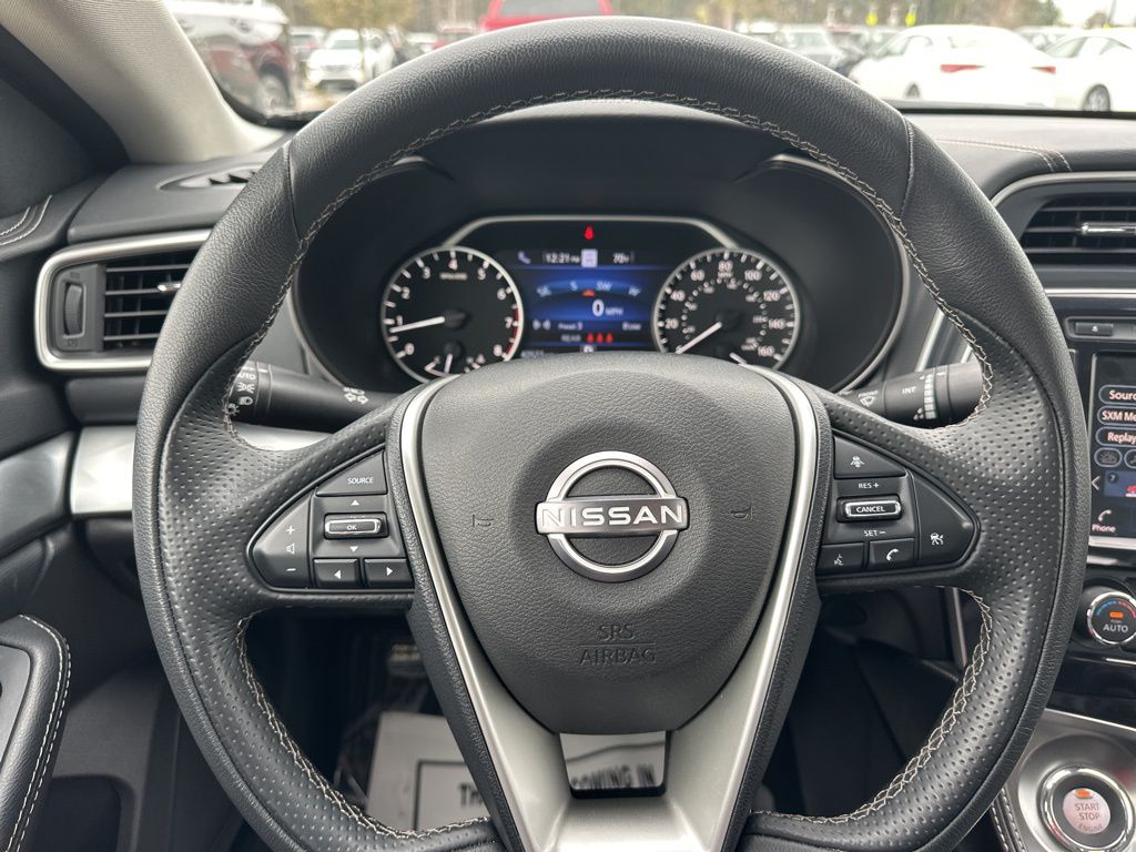 2023 Deep Blue Pearl Nissan Maxima SV FWD Sedan
