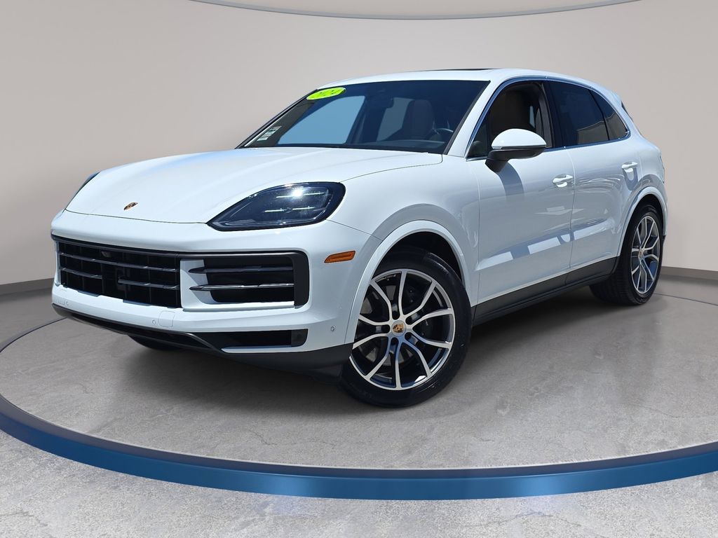 White 2024 Porsche Cayenne AWD SUV / Crossover All-Wheel Drive 8-Speed Automatic