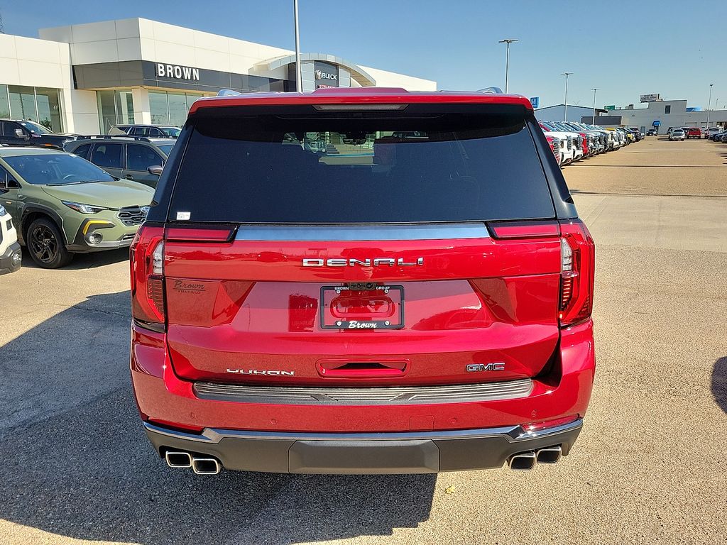 2026 GMC Yukon XL Denali Ultimate Red at Brown Buick GMC
