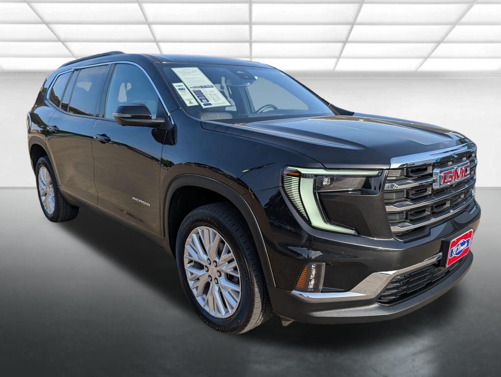 Black (Ebony Twilight Metallic) 2024 GMC Acadia SUV / Crossover Four-Wheel Drive 8-Speed Automatic