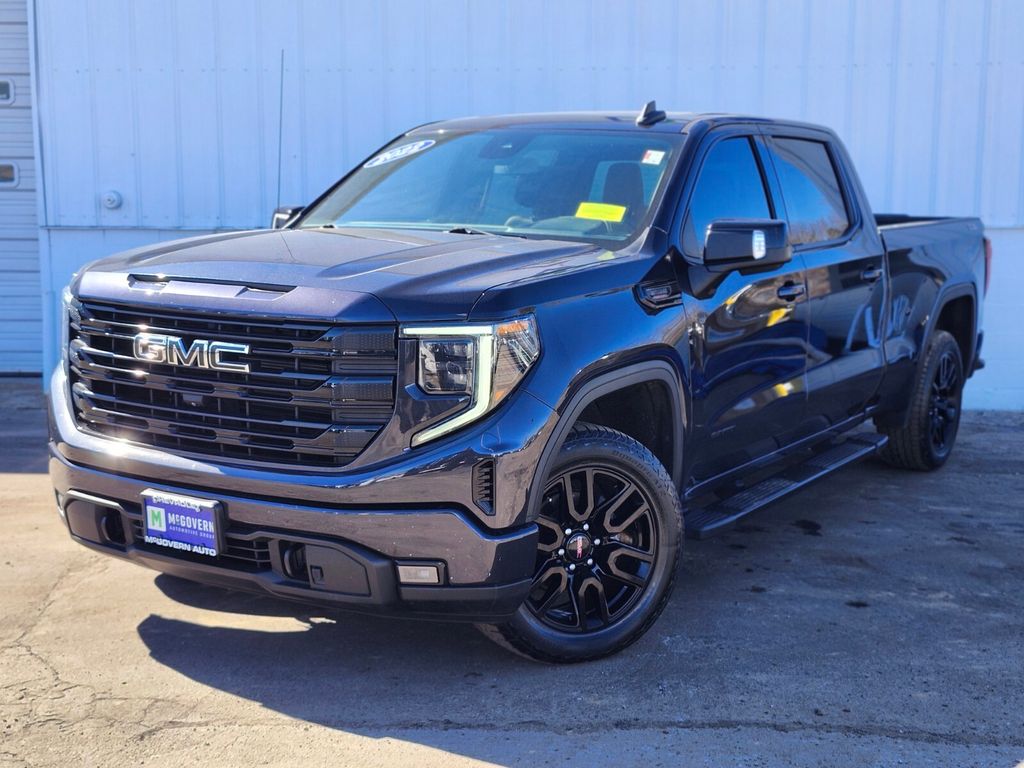2022 GMC Sierra 1500 Elevation Crew Cab 4WD Titanium Rush Metallic Camioneta Todo terreno Automática