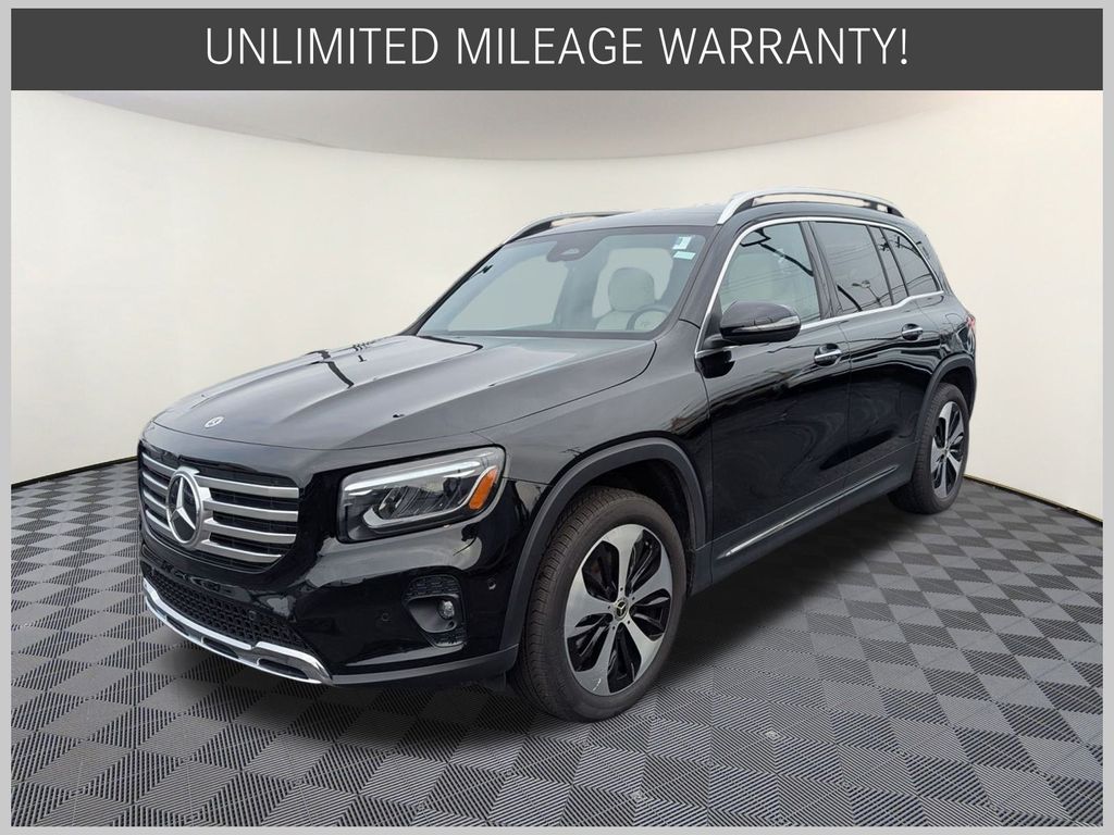 Black 2025 Mercedes-Benz GLB 250 4MATIC SUV / Crossover All-Wheel Drive 8-Speed Dual Clutch