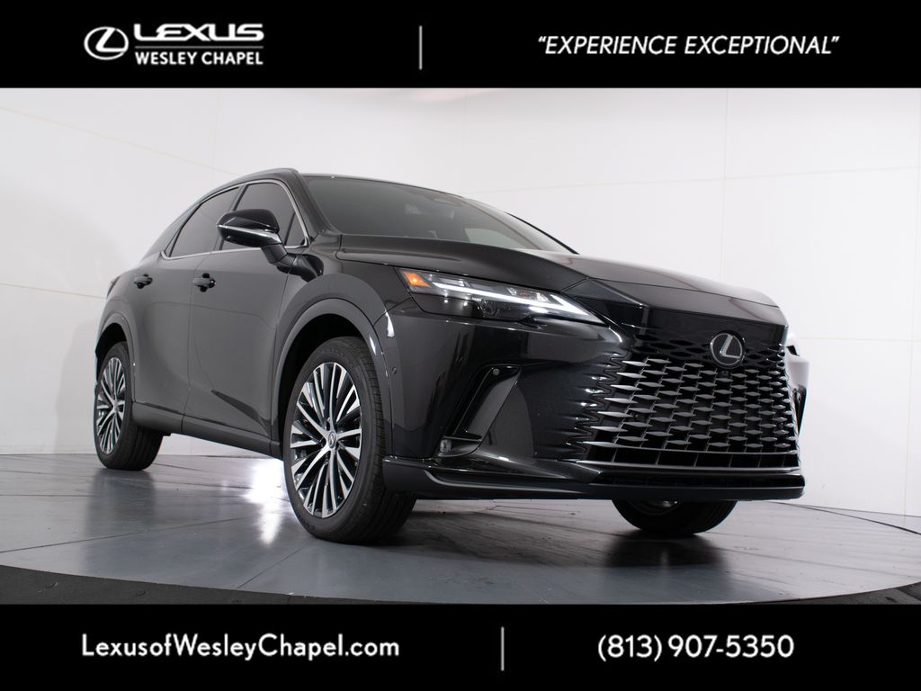 Black (Caviar) 2026 Lexus RX Hybrid SUV / Crossover All-Wheel Drive Continuously Variable Transmission