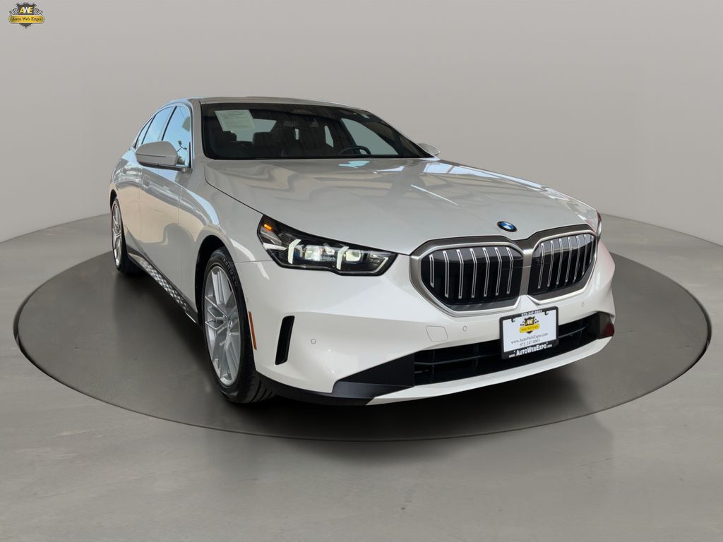 Mineral White Metallic 2024 BMW 5 Series 530i xDrive AWD Sedan All-Wheel Drive 8-Speed Automatic