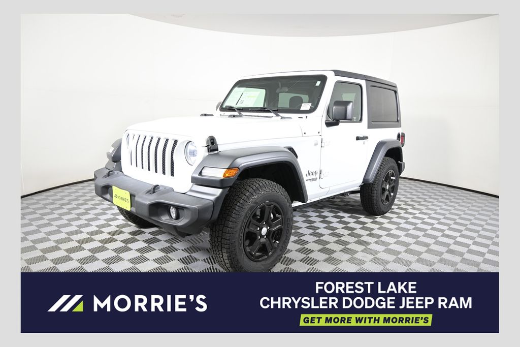 Bright White Clearcoat 2020 Jeep Wrangler Sport S 4WD SUV / Crossover Four-Wheel Drive 8-Speed Automatic
