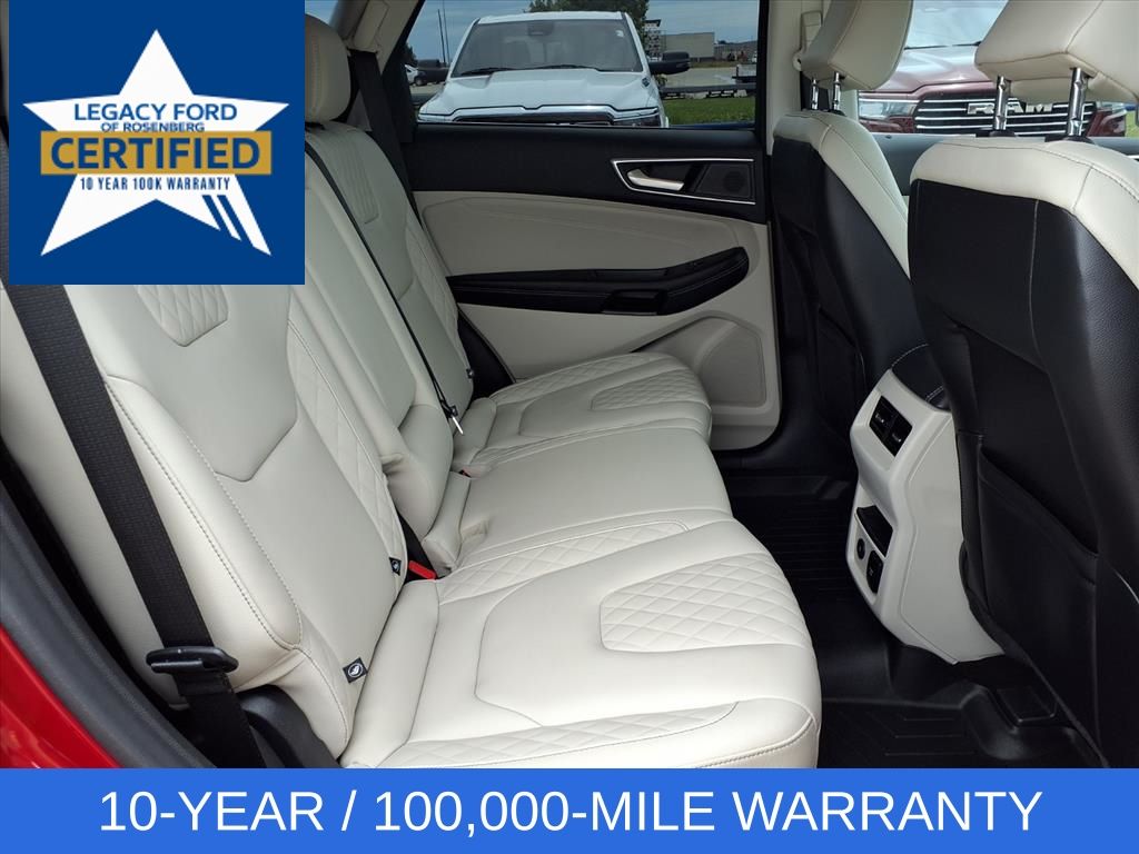 2023 Ford Edge Titanium Red at Cook Ford