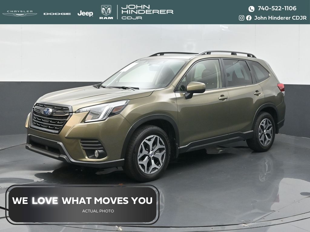 Autumn Green Metallic 2023 Subaru Forester SUV / Crossover All-Wheel Drive Continuously Variable Transmission