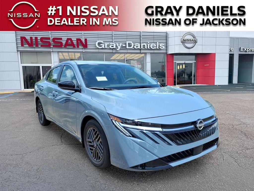 Atlantic Gray Metallic 2026 Nissan Sentra Sedan Front-Wheel Drive Continuously Variable Transmission