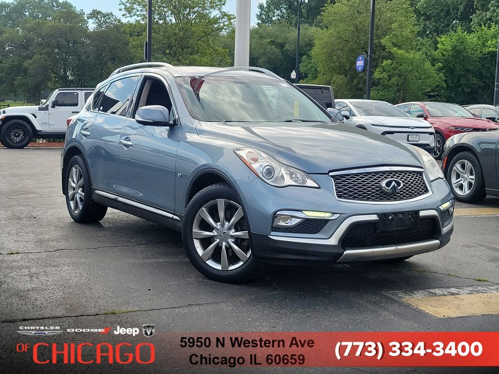 Hagane Blue 2016 INFINITI QX50 SUV / Crossover All-Wheel Drive 7-Speed Automatic