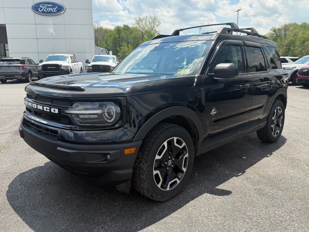 2022 Ford Bronco Sport Outer Banks Black at Klick Lewis Buick Chevrolet