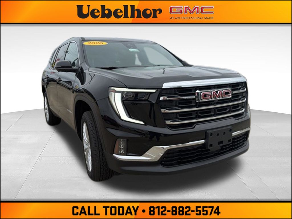 Black (Ebony Twilight Metallic) 2026 GMC Acadia Elevation AWD SUV / Crossover Four-Wheel Drive 8-Speed Automatic
