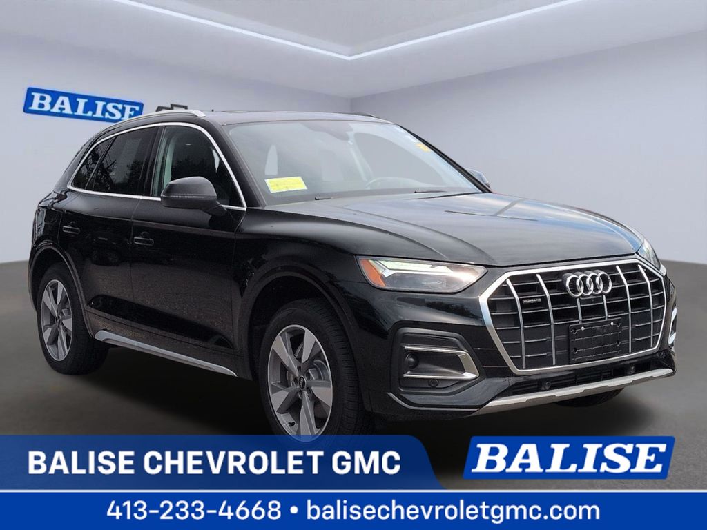 Brilliant Black 2023 Audi Q5 SUV / Crossover All-Wheel Drive 7-Speed Automatic