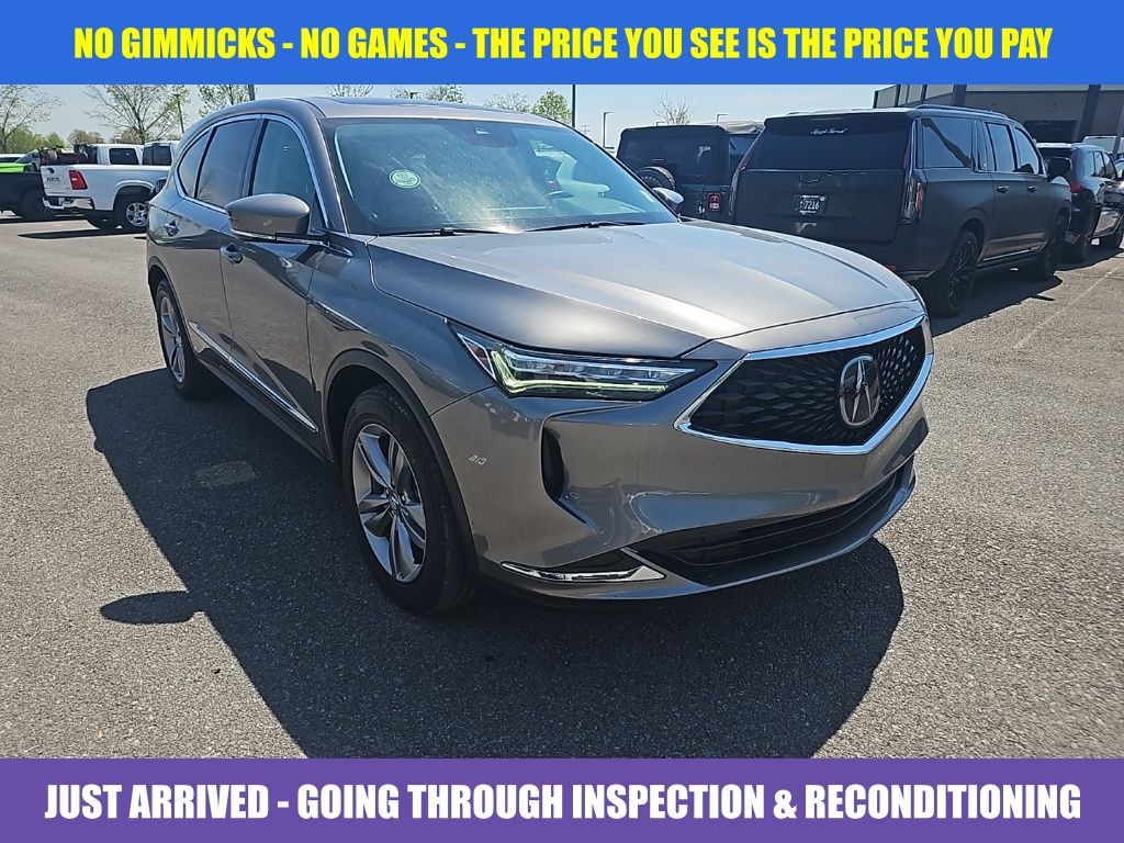 Liquid Carbon Metallic 2023 Acura MDX FWD SUV / Crossover Front-Wheel Drive Automatic