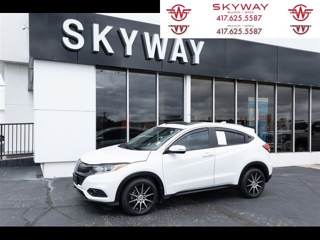 Platinum White Pearl 2019 Honda HR-V SUV / Crossover Front-Wheel Drive Automatic