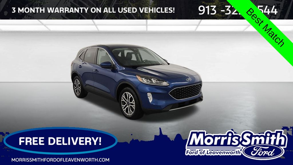 Atlas Blue Metallic 2022 Ford Escape SUV / Crossover All-Wheel Drive 8-Speed Automatic