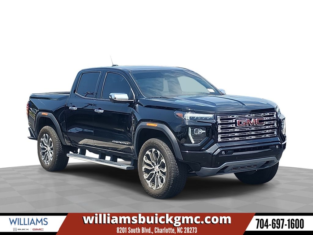 Onyx Black 2025 GMC Canyon Pickup Truck Four-Wheel Drive 8-Speed Automatic