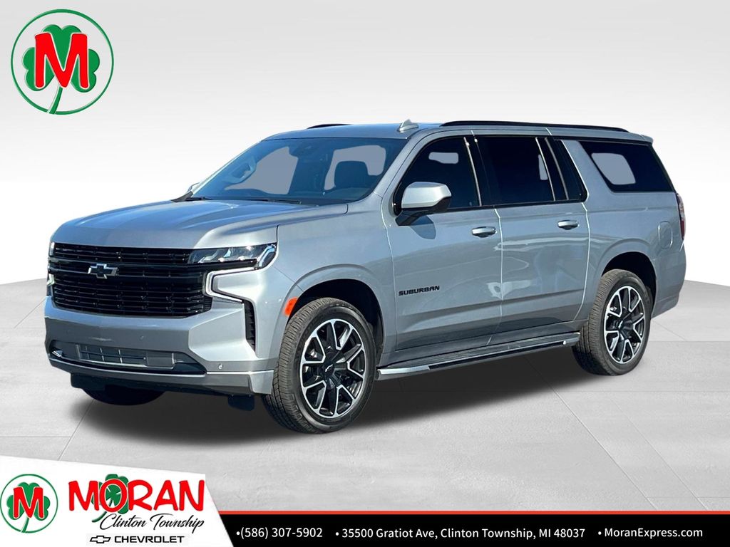 Sterling Gray Metallic 2023 Chevrolet Suburban RST 4WD SUV / Crossover Four-Wheel Drive