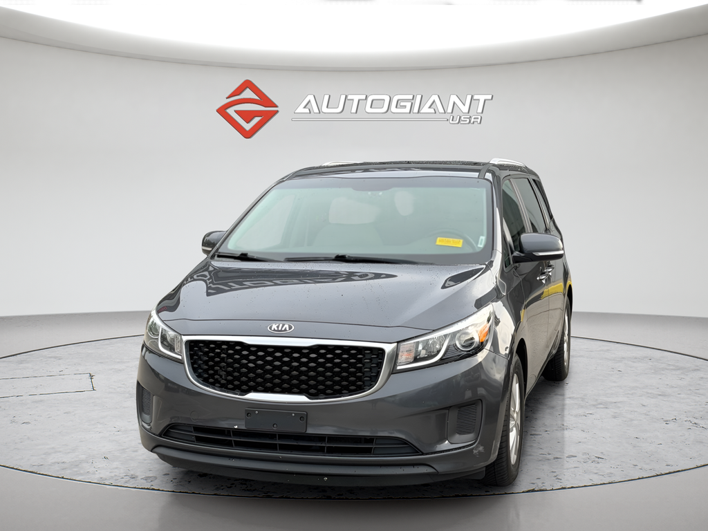 Gray (Platinum Graphite Pearl Metallic) 2016 Kia Sedona LX Minivan Front-Wheel Drive 6-Speed Automatic