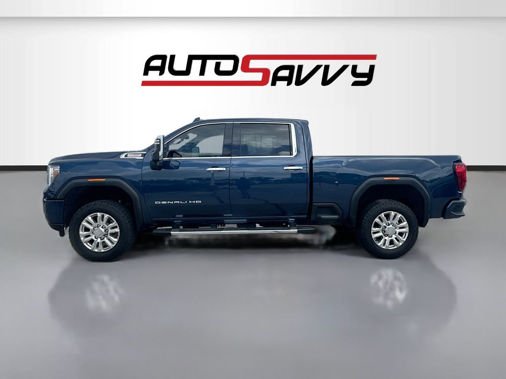 2022 GMC Sierra 2500HD Denali Blue at DeMontrond Automotive Group